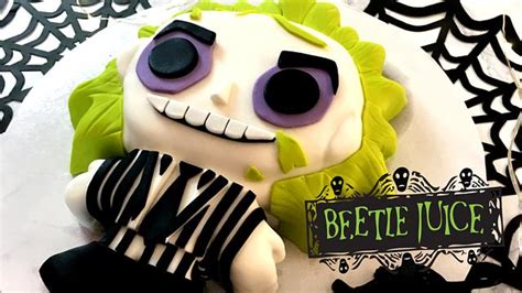 BEETLEJUICE CAKE! - Decorated Cake by Miss Trendy Treats - CakesDecor