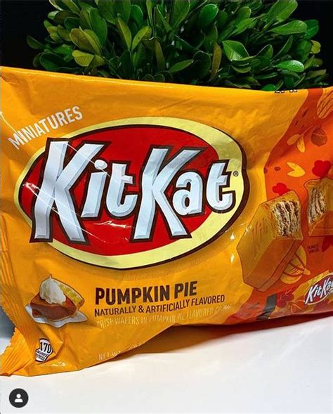 Kit Kat Pumpkin Pie Miniatures