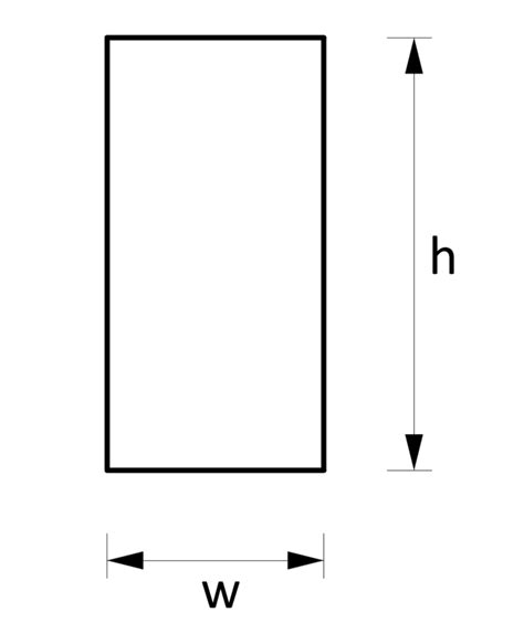 Cross-sectional Area formulas for different shapes and sections ...