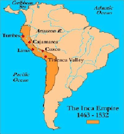 Map of Inca Empire 1463-1532 | Inca empire, Mysteries of the world, Inca