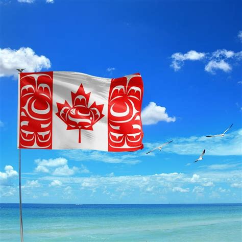 Native Canadian Flag