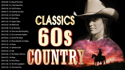 Best Classic Country Songs Of 1960s Greatest Old Country Music Of ...