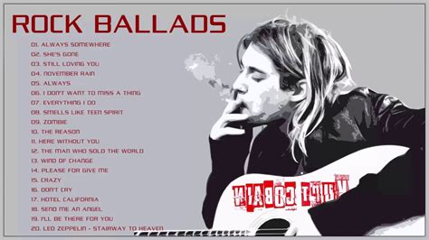 Best Rock Ballads 80s & 90s - Greatest Rock Ballads Songs of All Time - YouTube