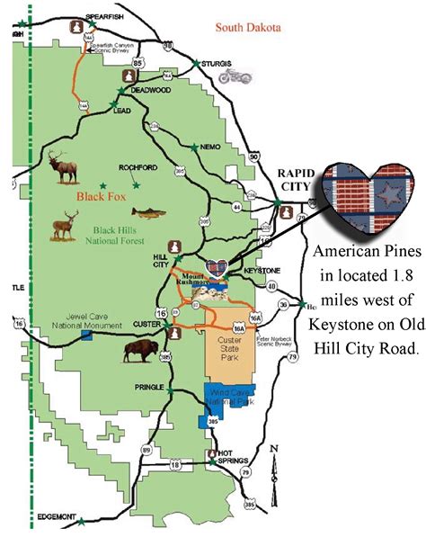 Contact - Keystone - South Dakota | American Pines Cabins