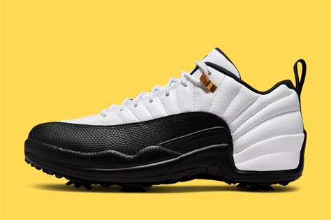 The Air Jordan 12 Low Golf Tees Off in 'Taxi' - Sneaker Freaker