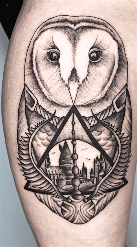 Hedwig Tattoo Design Images (Hedwig Ink Design Ideas) Hedwig Tattoo, Hp ...