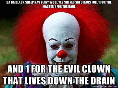 pennywise the clown pictures | ... CLOWN THAT LIVES DOWN THE DRAIN - Pennywise the Clown | Meme ...