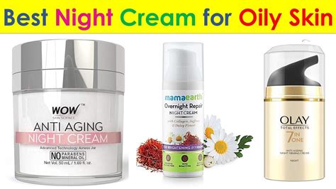 Best Night Cream for Oily Skin in 2020 with Price - YouTube