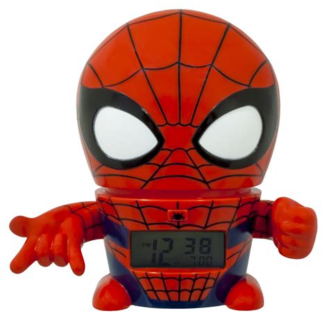 BulbBotz™ Marvel Spider-Man Night Light Alarm Clock (5.5 inch) - Walmart.com - Walmart.com