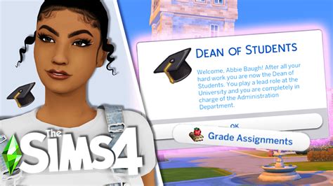 Grab This Higher Education Active Career for The Sims 4 in 2023 | Sims ...