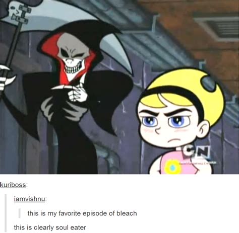 Bleach | The Grim Adventures of Billy and Mandy | Anime funny, Anime ...