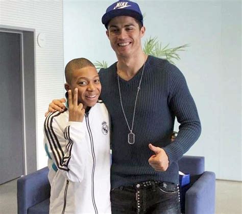 young-kylian-mbappe-with-cristiano-ronaldo – SportyTell