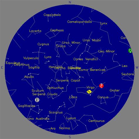 Star Gazing Sky Chart | Sky Chart Sky Chart, Stargazing, Night Skies, Astronomy, The Hamptons ...