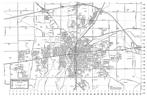 Map Of Richmond Indiana - Map Of New Hampshire