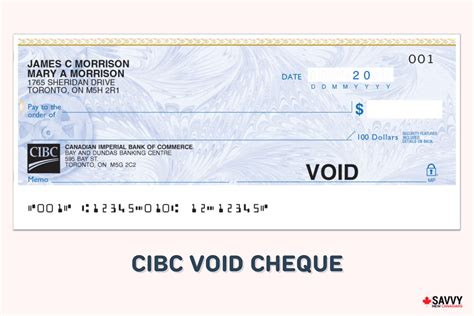 CIBC Void Cheque: How To Read and Get a CIBC Sample Cheque