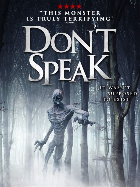 Don't Speak (2020) - Posters — The Movie Database (TMDB)