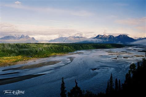 River to Eternity | Susitna River, Alaska | Tomas W Mitchell