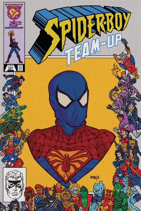 29 Amalgam 25th Anniversary cover Spider-Boy Team-Up, in Reed Nitz's ...