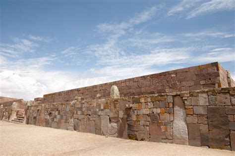 Tiwanaku Ruins - Bolivia stock photo. Image of rock - 121552428