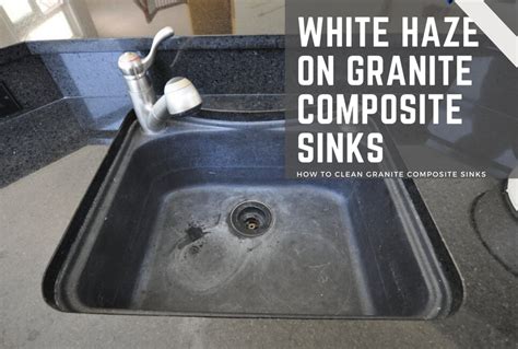 White Haze On Granite Composite Sinks – Supreme Surface Cleaners