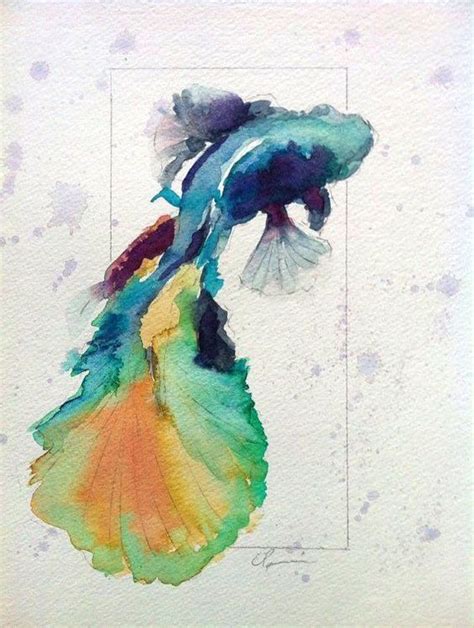 Gerelateerde afbeelding | Watercolor fish, Fish drawings, Watercolor