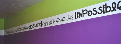 Vinyl Wall Art in a range of fonts, colours and sizes