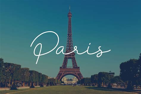 Paris Font Download Free - Modern Fonts