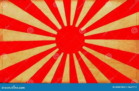 Old Japan Flag Background 2 Royalty-Free Stock Photography | CartoonDealer.com #40567853