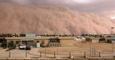 Giant dust storm from Africa's Sahara Desert set to arrive in the US and temporarily suppress ...