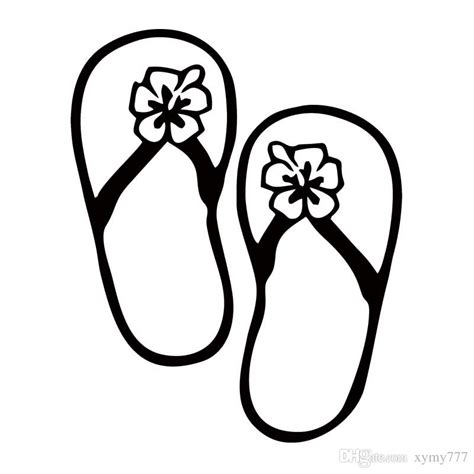 Flip Flop Drawings | Free download on ClipArtMag