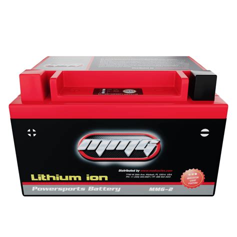 YTX7A-BS 7A-BS Lithium Ion Sealed Powersports Battery 12V 160CCA ...