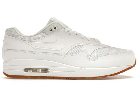 Nike Air Max 1 White Gum Sole - AH8145-109