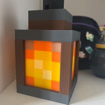 Minecraft Lantern or Soul Lantern Minecraft Themed Decor and - Etsy