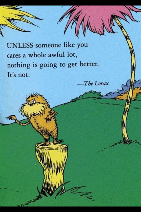 Quotes The Lorax I Speak For Trees. QuotesGram