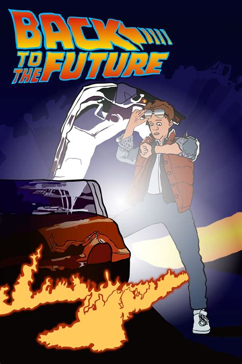 Movie Poster Illustrations: Back to the Future by Vigorousjammer on ...