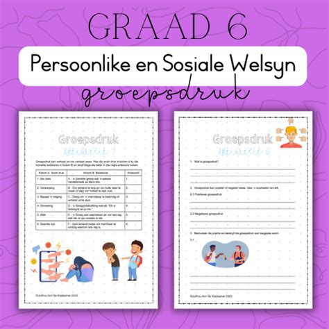 Graad 6 PSW Groepsdruk