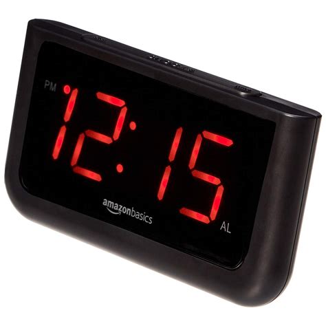 AmazonBasics Digital Alarm Clock with Large 1.4-Inch Display $9.33 (REG ...