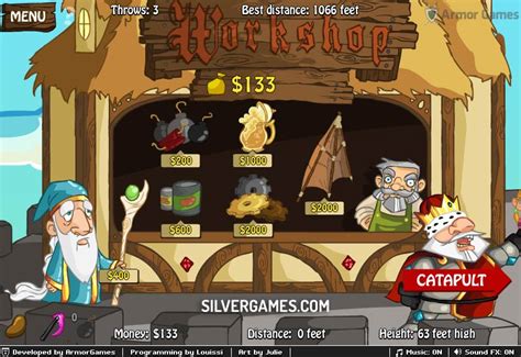 Catapult Madness - Play Online on SilverGames 🕹️