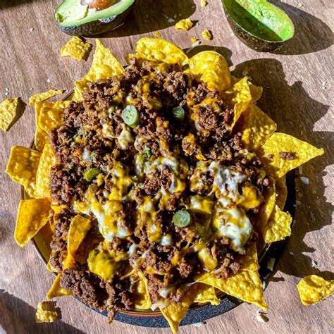 Easy Cheesy Beef Nachos - Farah J. Eats