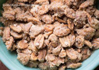 slow cooker Candied Pecans | Desserts | SportsMomSurvivalGuide.com