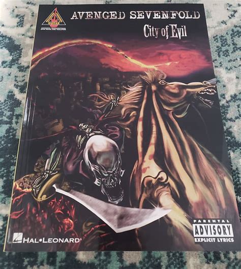 Avenged Sevenfold City of Evil Guitar Tab Songbook | Reverb