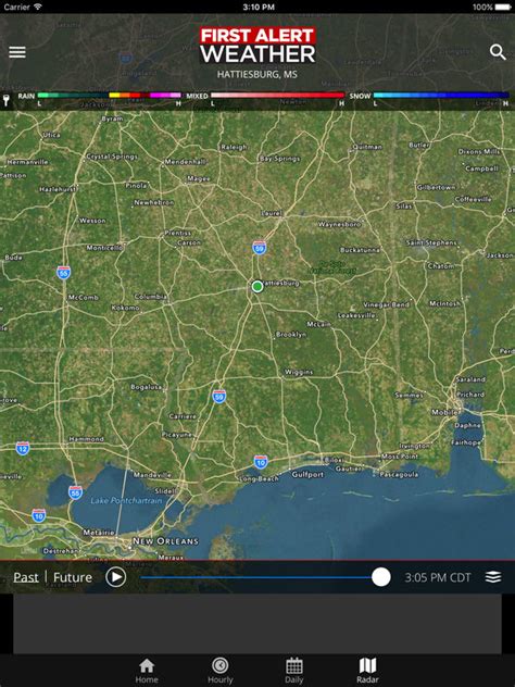 WDAM 7 Hattiesburg Weather - appPicker