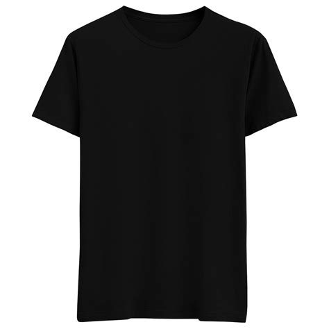 Buy Black T-Shirt - 100% Cotton Plain T-Shirt - filmyvastra.com