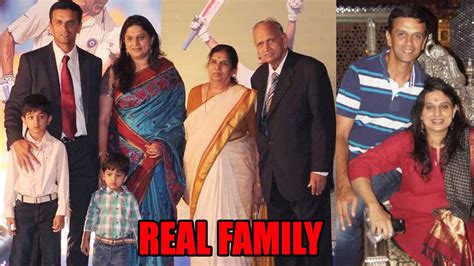 Rahul Dravid And His Real Life Family | IWMBuzz