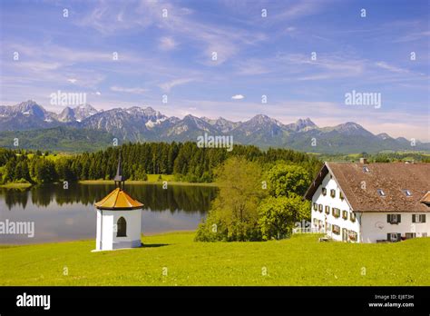 panorama landscape in Bavaria Stock Photo - Alamy