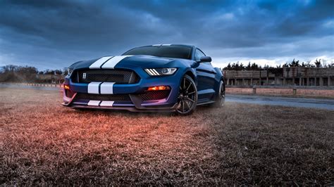 Ford Blue Mustang Shelby GT500 2 4K HD Cars Wallpapers | HD Wallpapers | ID #43720