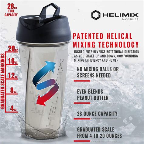 Helimix Shaker Bottle – VIVUS Health Store