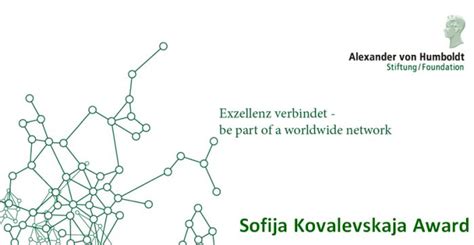 Alexander Von Humboldt Foundation Sofja Kovalevskaja Award - HelpToStudy.com