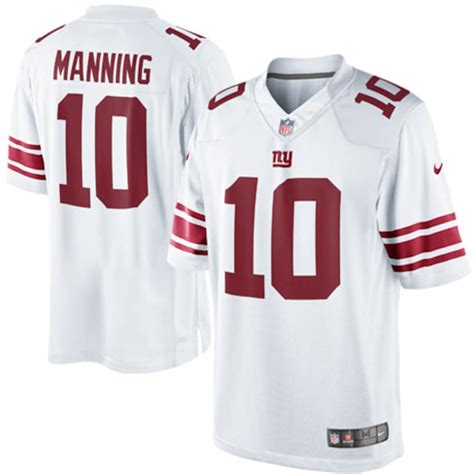 Eli Manning New York Giants Nike Limited Jersey - White