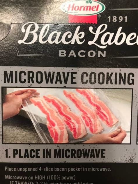 Hormel Black Label Microwave Bacon - Pensandpieces